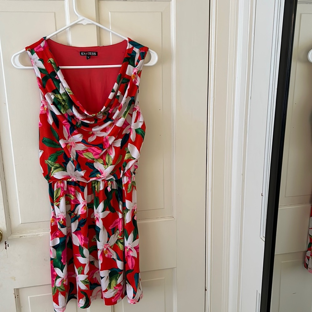 Express floral dress! Super flattering. Barely worn